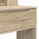 Soveværelsessminkeborde Sonoma eg 80 x 39,6 x 135 cm