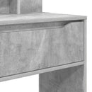 Soveværelsessminkeborde Beton Grå 80 x 39,6 x 135 cm