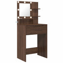 Soveværelsessminkeborde Brun eg 80 x 39,6 x 135 cm