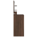 Soveværelsessminkeborde Brun eg 80 x 39,6 x 135 cm