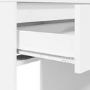 Soveværelsessminkeborde Hvid 80 x 39,6 x 135 cm Konstrueret træ