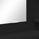 Soveværelsessminkeborde Sort 80 x 39,6 x 135 cm Konstrueret træ