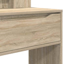 Soveværelsessminkeborde Sonoma eg 80 x 39,6 x 135 cm