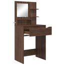 Soveværelsessminkeborde Brun eg 80 x 39,6 x 135 cm