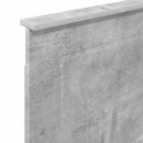 Hovedgærde BetonGrå 100 cm Konstrueret træ