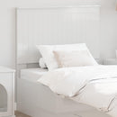 Hovedgærde med hovedgærde Gloss Hvid 90 cm Konstrueret træ
