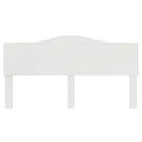 Hovedgærde Gloss Hvid Konstrueret træ