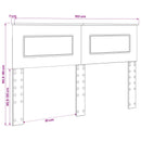 Hovedgærde Artisan Egetræ Konstrueret træ