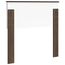 Hovedgærde Brun eg Konstrueret træ