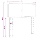 Hovedgærde Brun eg Konstrueret træ