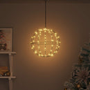 Bold Varm hvid 30 x 30 x 32 cm Metal 96 LED'er
