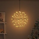 Bold Varm hvid 40 x 40 x 42 cm Metal 120 LED'er