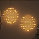 Bold 2 stk. Varm hvid 60 x 60 x 62 cm Metal 384 LED'er