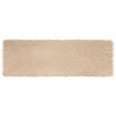Fuskobbel lammeskindstæppe TAFALLA Beige 80 x 250 cm Polyester
