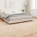 Fuskobbel lammeskindstæppe TAFALLA Beige 240 x 340 cm Polyester