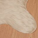 Fuskobbel lammeskindstæppe TAFALLA Beige 60 x 90 cm Polyester