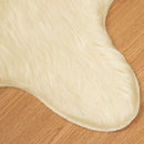 Fuskobbel lammeskindstæppe TAFALLA Cremefarvet 60 x 90 cm
