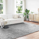 Fuskobbel lammeskindstæppe TAFALLA Grå 200 x 280 cm Polyester