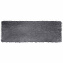 Fuskobbel lammeskindstæppe TAFALLA Antracit 80 x 250 cm