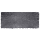 Fuskobbel lammeskindstæppe TAFALLA Antracit 100 x 200 cm