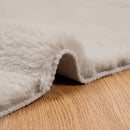 Skridsikker tæppe af kunstig kaninpels OLITE Beige 60 x 110 cm