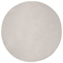Skridsikker tæppe af kunstig kaninpels OLITE Beige Ø 100 cm