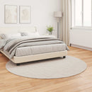 Skridsikker tæppe af kunstig kaninpels OLITE Beige Ø 200 cm
