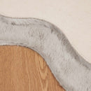 Skridsikker tæppe af kunstig kaninpels OLITE Beige 60 x 90 cm