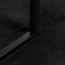 Skridsikker tæppe af kunstig kaninpels OLITE Sort 100 x 200 cm
