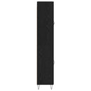 Highboard Sort eg 69,5 x 34 x 180 cm Konstrueret træ