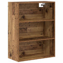 Highboard 2 pcs Gammelt træ Konstrueret træ