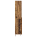 Highboard 2 pcs Gammelt træ Konstrueret træ