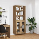 Highboard 2 pcs Artisan Egetræ Konstrueret træ