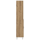 Highboard 2 pcs Artisan Egetræ Konstrueret træ