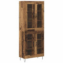 Highboard Gammelt træ 69,5 x 34 x 180 cm Konstrueret træ