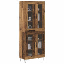 Highboard Gammelt træ 69,5 x 34 x 180 cm Konstrueret træ