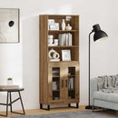Highboard 2 pcs Artisan Egetræ Konstrueret træ