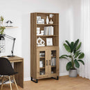 Highboard 2 pcs Artisan Egetræ Konstrueret træ