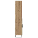 Highboard 2 pcs Artisan Egetræ Konstrueret træ