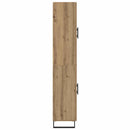 Highboard 2 pcs Artisan Egetræ Ingeniørtræ og glas