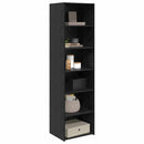 Kabinet Sort eg 50 x 41 x 185 cm Konstrueret træ