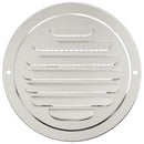 Luftventilationsdæk 4 pcs Sølv 80 mm Rustfrit stål