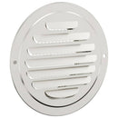Luftventilationsdæk 4 pcs Sølv 100 mm Rustfrit stål