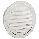 Luftventilationsdæk 4 pcs Sølv 125 mm Rustfrit stål