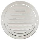 Luftventilationsdæk 4 pcs Sølv 125 mm Rustfrit stål