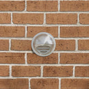 Luftventilationsdæk 8 pcs Sølv 80 mm Rustfrit stål