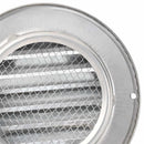 Luftventilationsdæk 2 pcs Sølv 100 mm Rustfrit stål