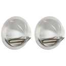 Luftventilationsdæk 2 pcs Sølv 150 mm Rustfrit stål