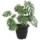 Rund Blomsterpotte 24 pcs Sort Ø 26 x 21.5 cm Plastik