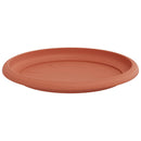 Rund Blomsterbakke 6 pcs Mursten Rød Ø 17,5 x 2 cm Plastik
